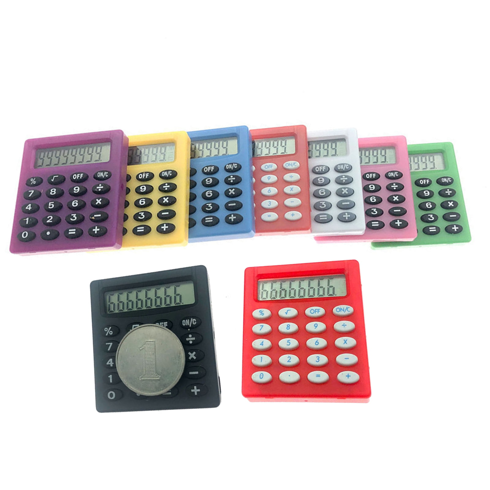 DGROEE Basic Standard Calculators Mini Digital Desktop Calculator with