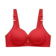 Elainilye Fashion Wireless Bra for Women Thin and Seamless Large Chest