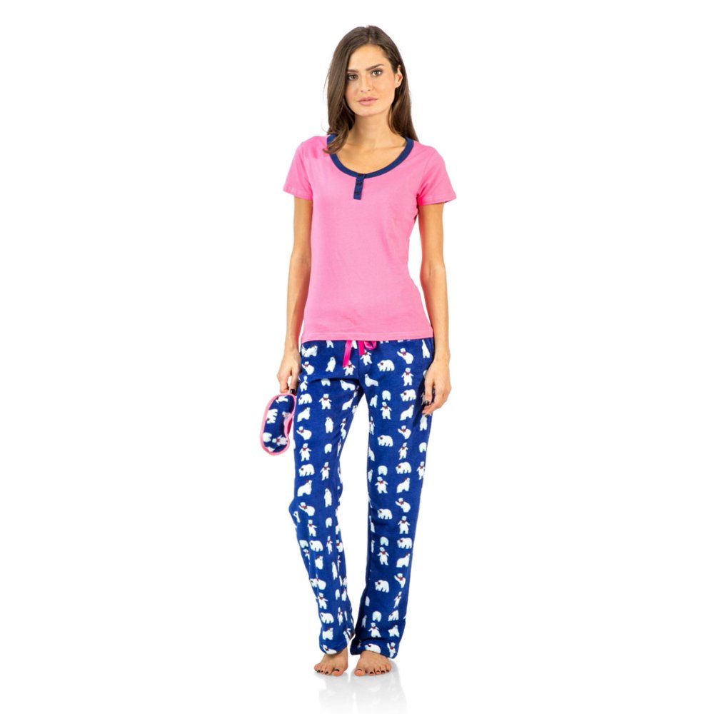 coral fleece pants