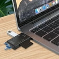 thumbnail image 3 of LEEYNEER 6-in-1 Multifunctional USB 3.0 Card Reader Mini Type-C TF-SD Card Reader OTG Adapter for Mobile Phone, 3 of 8