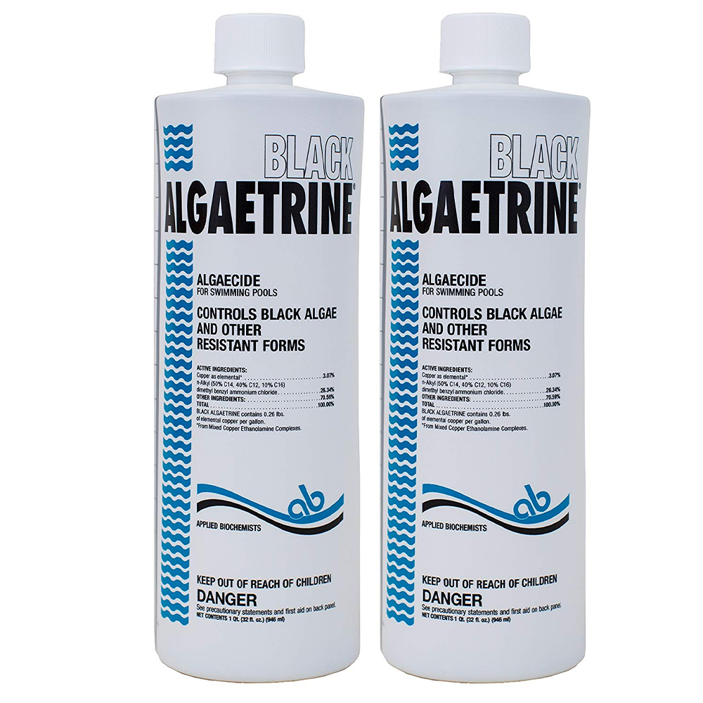 Applied Biochemists Black Algaetrine Algaecide 32oz Controls Black