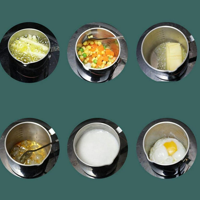 1.5 Quart 18/10 Stainless Steel Saucepan With Pour Spout, Mini Milk Pan  With Spout - Perfect For Boiling Milk, Sauce, Gravies - Milk Pot -  AliExpress