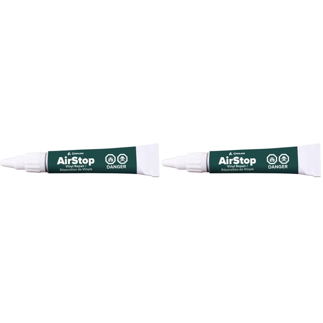 Sellador Coghlan's AirStop para Reparación de Vinilo 8 ml Paquete de 2