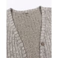 thumbnail image 6 of Cogild Cardigans for Women Long Sleeve Ribbed Knit Button Down Lightweight Cardigan Sweater with Pockets for Fall, 6 of 9