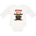 thumbnail image 3 of Inktastic Labrador Retriever Dog Gift Boys or Girls Long Sleeve Baby Bodysuit, 3 of 5