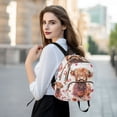 thumbnail image 6 of ALAZA Highland Cattle and Hearts Womens Travel Laptop Backpack Large Daypack Ladies Shoulder Bags S, 6 of 7