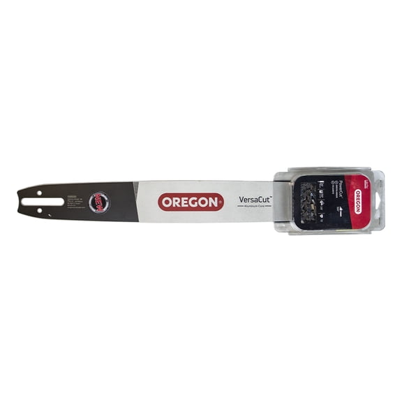 Oregon 580123 20" VersaCut Guide Bar PowerCut Chainsaw Chain Combo 3 8" Pitch .050" Gauge