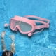 thumbnail image 1 of Gafas de natación para niños, gafas de natación, protección para los ojos, marco grande, resistentes al agua, con tapones para los oídos, para fiestas Rosa, 1 of 8