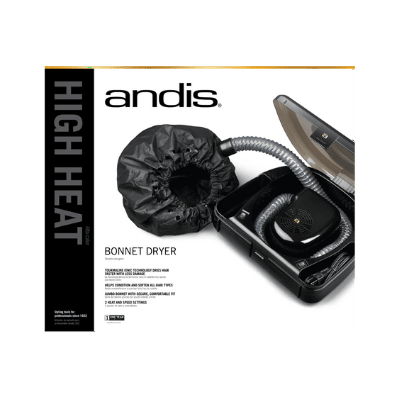 Andis Andis Hair Dryer with 40Inch Flexible Hose, Black