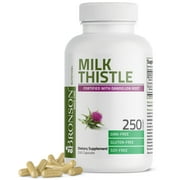 Bronson Milk Thistle 1000mg (Silymarin Marianum) with Dandelion Root High Potency Liver Health Support, 250 Capsules