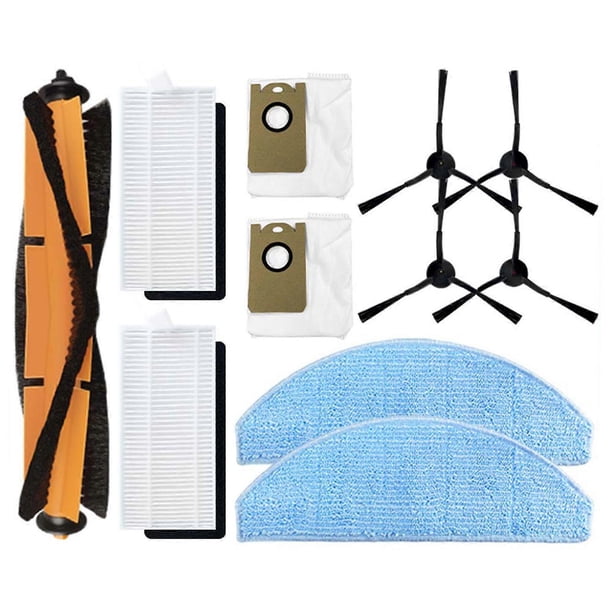 Mop Cloth Sweeping Robot Mop Cloth Sweeping Robot Replacement Cloths Mopping Pads Replacement Roller Brush for Lydsto G2