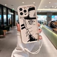 thumbnail image 3 of Funda de teléfono Anime Cool-N-Narutos para IPhone 15 14 13 12 11 Pro Max Mini XR XS X 7 8 Plus, funda trasera suave de TPU con correa de mano, 3 of 5