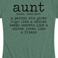 thumbnail image 3 of Instant Message - Aunt Defintion - Women's Short Sleeve Graphic T-Shirt, 3 of 6