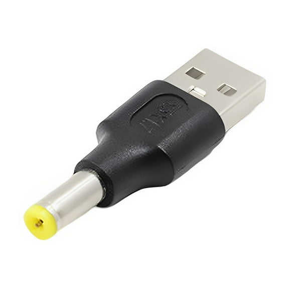 Laptop Power Charger Adapter Connector USB A Male to DC 2.5/3.0/3.5/4.0/4.8/5.5mm Male Jack Plug Converter