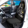 thumbnail image 3 of POLERO Front Seat Cover Machine Washable Microfiber, Compatible with Van Truck Seat, for Cars Trucks SUVs, Tiger Motivational Design, 3 of 7