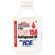 Interdynamics PAG 150 Refrigerant Oil - with ICE 32, 8 oz bottle, sold by each