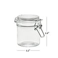 thumbnail image 6 of Mainstays Glass 9.4 oz Lock Lid Storage Jar Canister, 6 of 6
