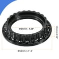 thumbnail image 2 of Uxcell Light Socket Rings Adapter for 34mm E26/E27 Lamp Holder Black 6Pack, 2 of 5