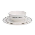 thumbnail image 3 of Vajilla Crown Baccara 12 Piezas Porcelana con Diseño Letras, 3 of 4