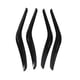 thumbnail image 2 of 4 Uds. Cubiertas de adornos de manija de reposabrazos de puerta interior reemplazo de decoración para X1 E84 2010-2016 estilo de fibra de carbono, 2 of 5