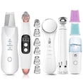 thumbnail image 1 of Ultrasonic Skin Scrubber+blackhead Remover Electric Pore Cleaner+nano Spray Face Steamer+facial Massager Instrument+eye Beauty, 1 of 5