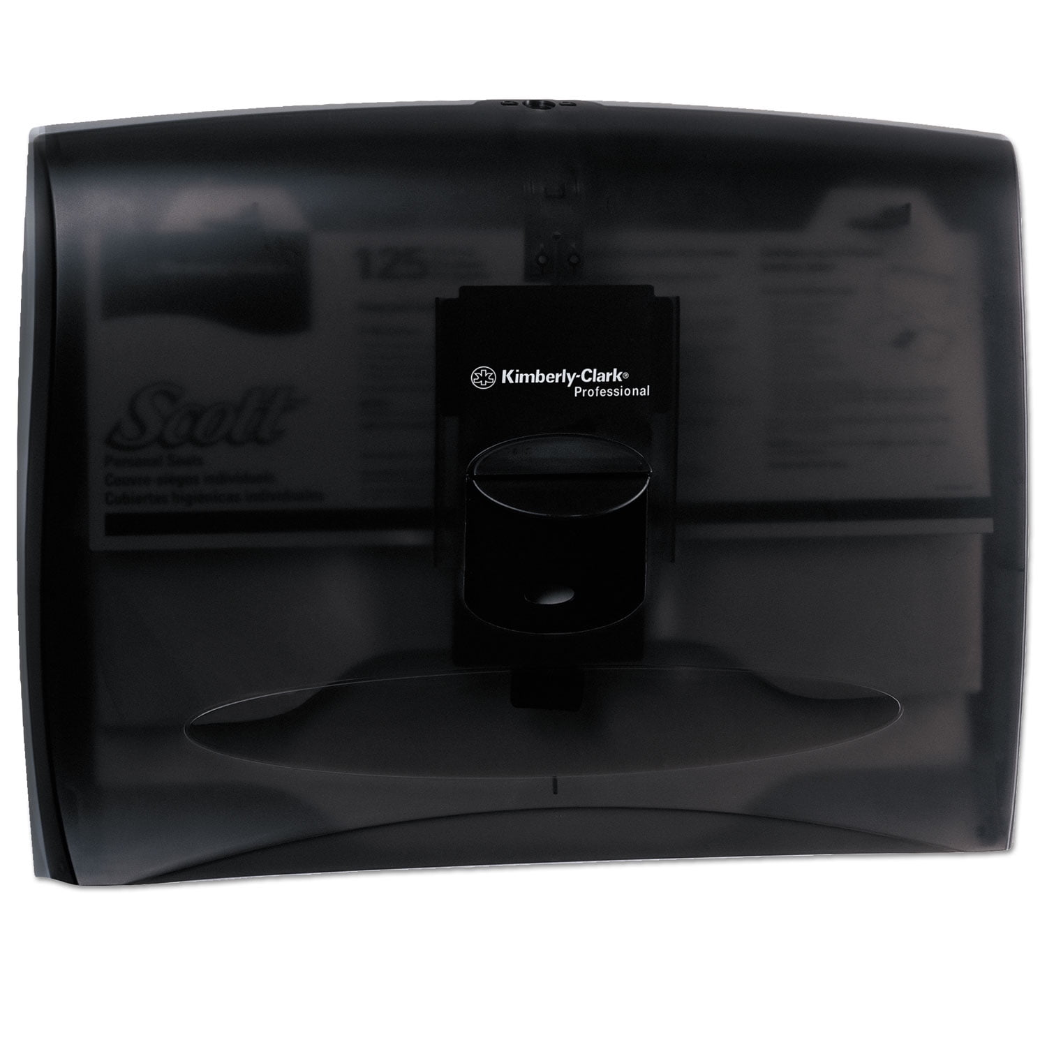 Scott Windows Toilet Seat Cover Dispenser (09506), Black