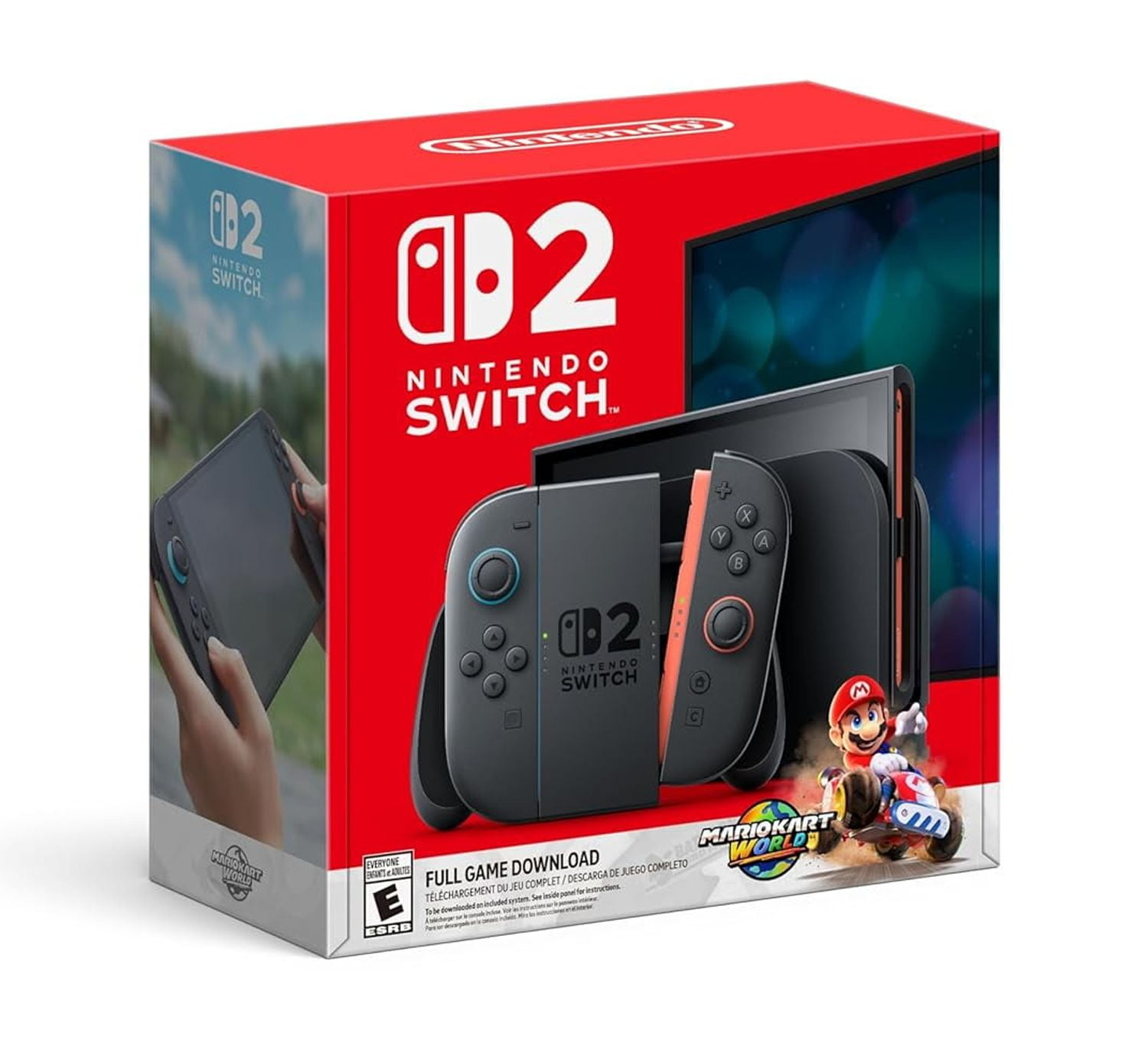 Nintendo Switch 2 Mario Kart World Bundle + Nintendo Switch 2 Pro Controller + Donkey Kong Bananza