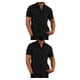 thumbnail image 1 of Jumpingount Camisa de un solo pecho para hombre de fiesta Camisas de manga corta con botones de verano Ropa de moda Ropa Regalo de cumpleaños Negro XXXL 2piezas, 1 of 6