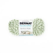 Bernat Handicrafter Twists 4 Medium Cotton Yarn, Green Twists 1.5oz/42.5g, 68 Yards