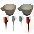 thumbnail image 4 of EeaseCA 6Pcs Hair Coloring Tools Color Mixing Bowls Hairdressing Tinting Containers Hair Dye Comb Set (Random Color 2Pcs Bowls 4Pcs Combs), 4 of 8