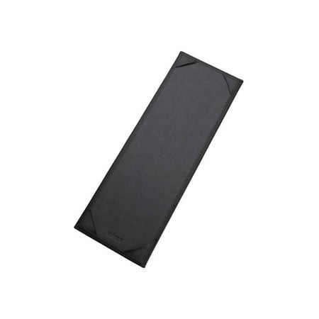 

Single View Menu Cover for 4 1/2 x 14 Bar Size Black 6 packs
