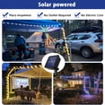 thumbnail image 4 of JOPESO Solar Rope Lights Outdoor Waterproof 39FT 100LED Solar String Lights 8 Modes Clear Tube Hanging Lights Clearance for Christmas Decorations, 4 of 13