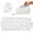 Light Blue, variant on Clearance Under $1.54! 1PC Canvas Stationery Pouch, Large Capacity Bowknot Pencil Case for Students, Durable Cloth, for Daily Organization, Light Blue, 18x5cm