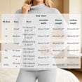 thumbnail image 6 of Ounisa Women Mock Neck Baselayer Tops Long Sleeve Built In Bra Pads Soft Thermal Shirts Solid Color Slim Daily Underwear, 6 of 6