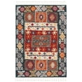 thumbnail image 2 of Safavieh Farmhouse Milford Southwestern Area Rug, Cream/Navy, 5'1" x 7'3", 2 of 11