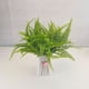 thumbnail image 4 of 2 unidades de helechos artificiales, simulación persa con agua, decoración de pared verde, flores y hojas verdes, helecho persa, flor de plástico, 4 of 7