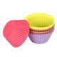 thumbnail image 2 of Moldes de silicona para magdalenas, 10 piezas de tazas reutilizables de silicona para hornear Moldes antiadherentes para bollos, magdalenas, magdalenas y dulces Macarena Molde de pastel de silicona Molde para muffins, 2 of 8