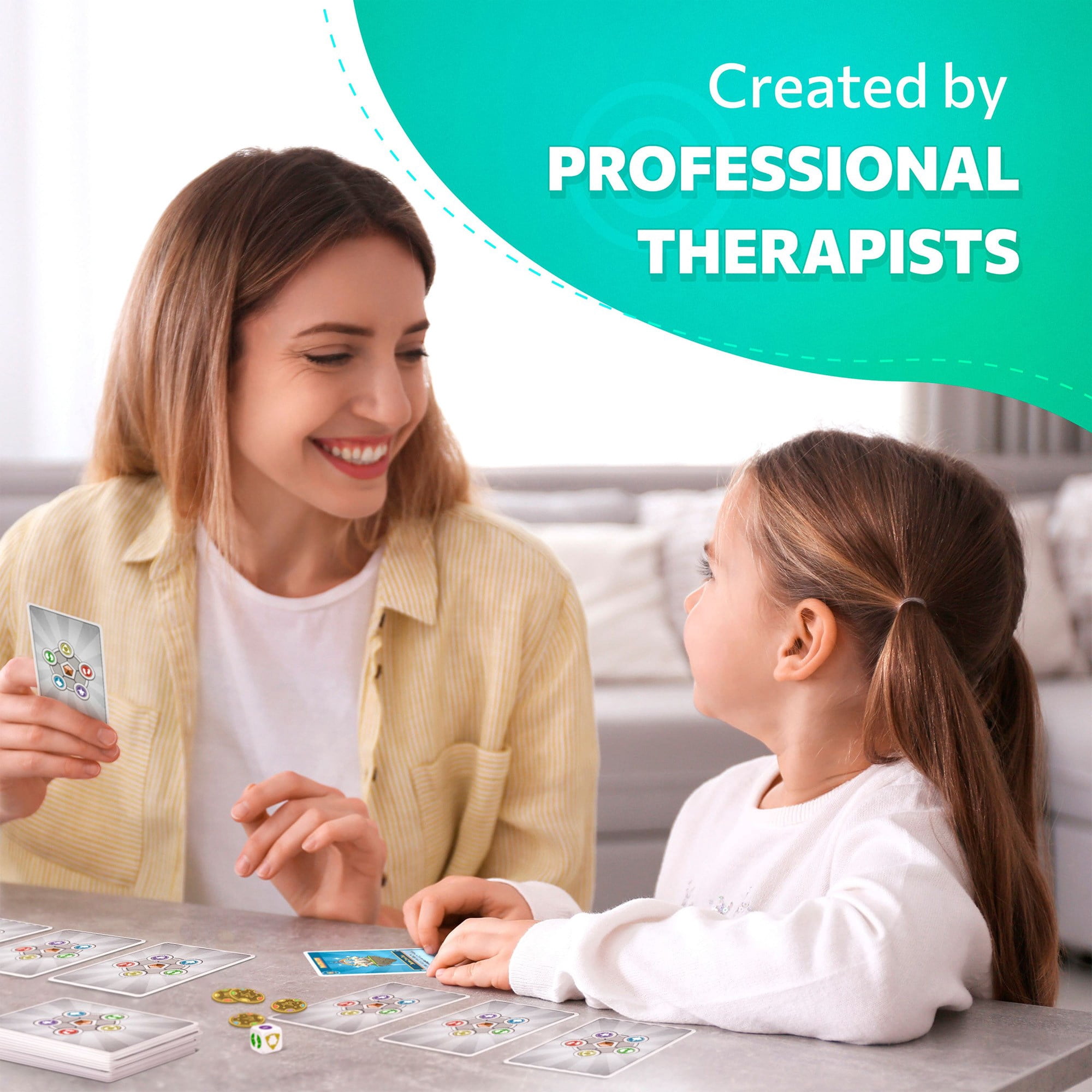Mindful World Kids Therapy Card Game, 2-8 Player