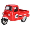 thumbnail image 4 of Alloy Tricycle Car Model Toy for Boys Simulation Classical Children Pull Back Vehicles Toy, 4 of 8