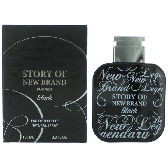 New Brand Story Of New Brand Black, 3.3 oz EDT Spray