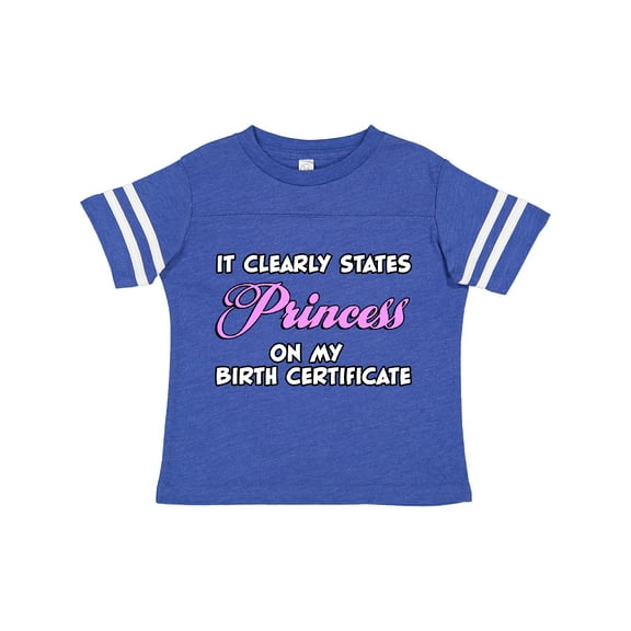 Inktastic Princess Girls Toddler T-Shirt