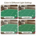 thumbnail image 7 of ODIKA Football Vintage Athletic Field Doormat Pennant Footaball Door Foldable Easy Care for Master Suite, California King, Under Bed, 7 of 7