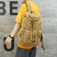 thumbnail image 1 of Upgrade Your Style with this Trendy Men's Vintage Canvas Backpack - Large Capacity & Breathable!, 1 of 5