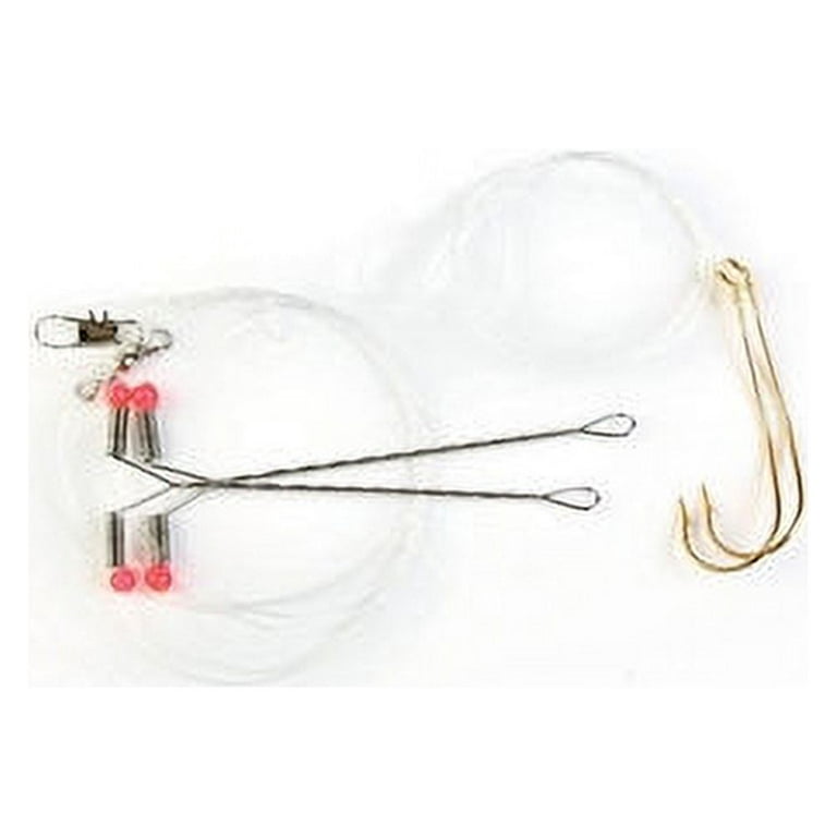 Eagle Claw Fishing, 015H-2 Crappie Rig, Fish Hook Size 2 