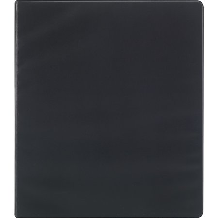 UPC: 0718103220194 | Staples Label Holder Binder with Round Rings Black 1-1/2  26593