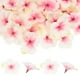 thumbnail image 1 of Uxcell 50-Pack Cabezas de Flores de Orquídea Artificial, 2.17"/ 5.5cm Flores de Orquídea Falsas de Seda para Manualidades DIY, Rosa+Verde, 1 of 1