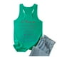 thumbnail image 2 of Camiseta sin mangas con estampado de letras para mujer, ideal para el verano: camiseta informal de cuello redondo con ajuste en el pecho, ideal para el día a día, 2 of 5