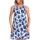 thumbnail image 1 of Disketp Blue Ink Flowers para Vestido sin Mangas para Mujeres, Vestidos de Verano para Mujeres, Casual y Holgado para la Playa, 1 of 6