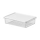thumbnail image 1 of Contenedor de almacenamiento de alimentos para refrigerador, organizador de vegetales reutilizable para refrigerador con 285x21x55cm 2000ml, 1 of 9