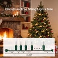 thumbnail image 3 of RESNICE Mini Clear Christmas Lights 26ft 100LED Warm White Connectable Green Wire with Spare Fuses Bulbs for Outdoor Indoor Christmas Tree Patio Garden Holiday Party Home Decor, 3 of 10